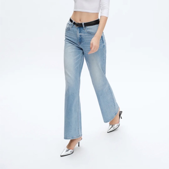 Bayeas High Rise Straight Leg Denim Jeans - Picture 4 of 8